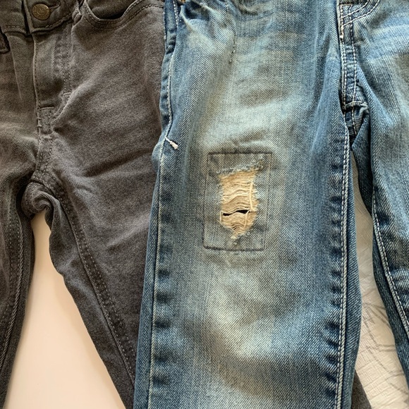 Faded blue jeans Vintage Straight Size 5. Faded black Buzz Cuts size 5. - Picture 2 of 15